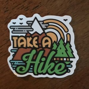 2/$8 Take a Hike Laptop or Tablet Sticker